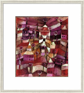 Tableau "Jardin de roses" (1920), encadré von Paul Klee