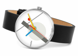 Montre-bracelet "Hommage à Moholy-Nagy" style Bauhaus