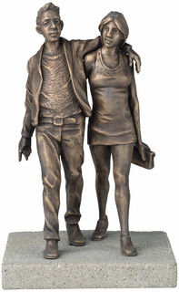 Sculpture "Modern Life" (2021), bronze