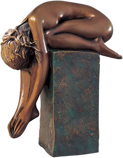 Sculpture "La Spina" (1999), bronze sur socle