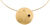 Collier du zodiaque "Capricorne" (22.12.-20.01.) avec pierre porte-bonheur onyx