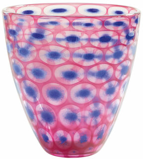 Vase en verre "Blueberry" (bleuet)