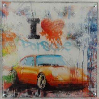 Tableau "I Love Porsche (small)" (2017)