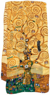 Foulard en soie "Arbre de vie" von Gustav Klimt