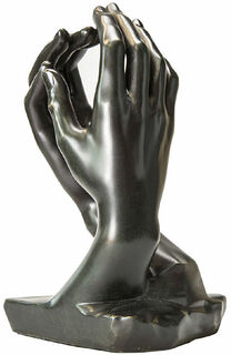 Sculpture "La Cathédrale" (1908), version en bronze collé von Auguste Rodin