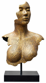 Sculpture "Donna Antique Gold", fondue