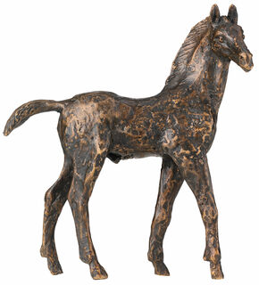 Sculpture "Poulain", bronze