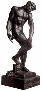 Sculpture "Adam ou la grande ombre" (1880), version en bronze collé