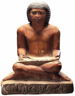 Statue de scribe de Henka