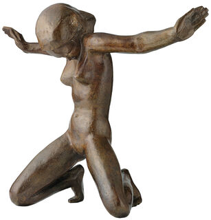 Sculpture "Chagrin" (1921), bronze
