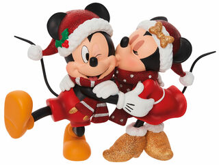 Sculpture "Minnie & Mickey", fonte