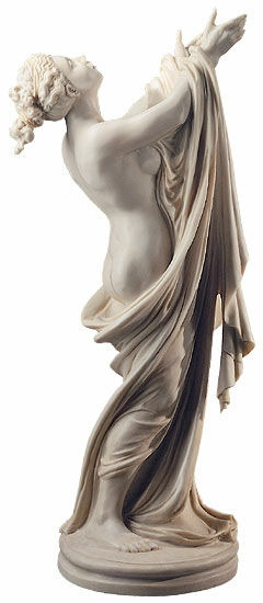Statuette "Déesse Flora" (avec insert de vase), version marbre artificiel von Roman Johann Strobl