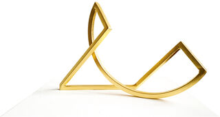 Sculpture "Loop 33 - Gold Edition" (2015)