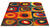 Tapis "Étude de couleurs, carrés" (230 x 160 cm)