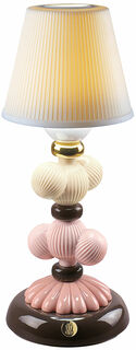 Lampe de table LED sans fil "Cactus", porcelaine peinte à la main