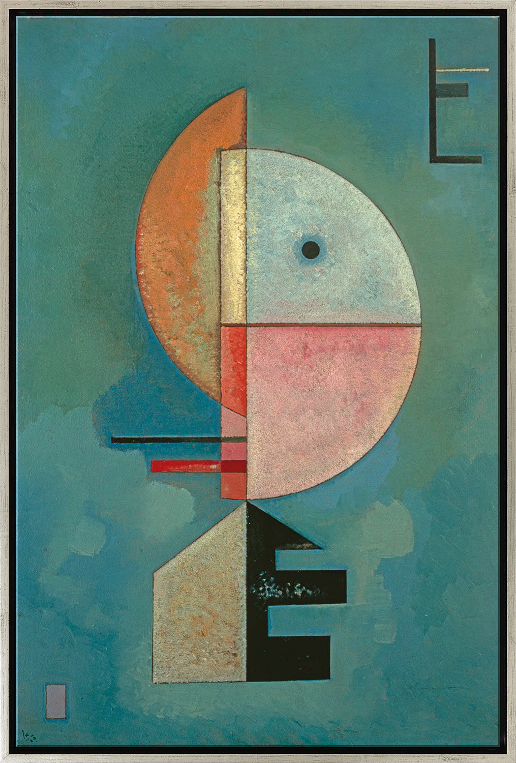 Tableau "Vers le haut" (1929), encadré von Wassily Kandinsky
