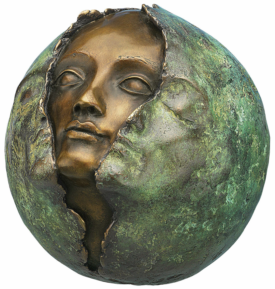 Sculpture "Métamorphose", bronze von Maria-Luise Bodirsky