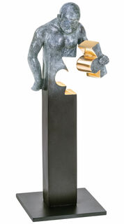 Sculpture "Eureka", bronze