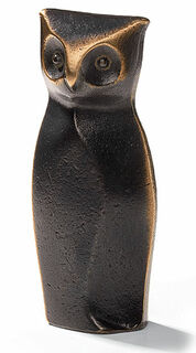 Sculpture "Hibou aigle", bronze