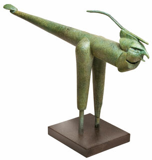 Sculpture "Petit oiseau de proie", métal moulé von Paul Wunderlich