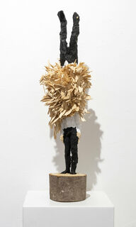 Sculpture "Untitled" (2023) (Pièce unique), bois
