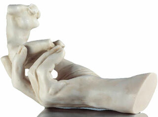 Sculpture "La main de Dieu" (1917), version en marbre artificiel