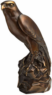 Sculpture "Faucon", version bronze