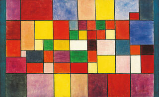 Tableau "Harmonie de la flore nordique" (1927) von Paul Klee