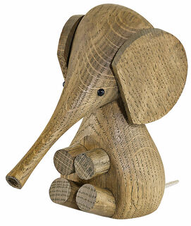 Figurine en bois "Elephant Otto"