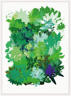 Tableau "Blossom Green" (2013) (Pièce unique)