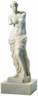 Sculpture "Vénus de Milo" (réduction, hauteur 32 cm), marbre artificiel