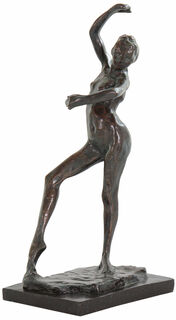 Sculpture "Danseuse espagnole", version en bronze collé