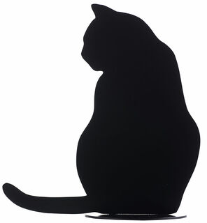 Skulptur / silhouette "Ombre du chat II"